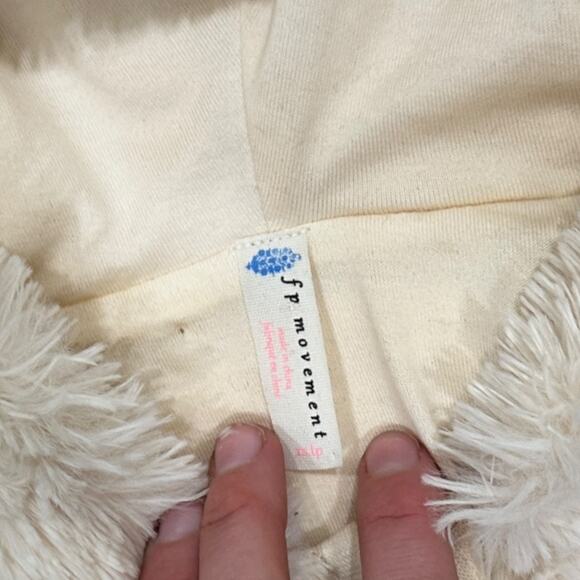 Free People Off the Record Faux Fur Hoodie - Picture 3 of 8